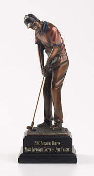MALE PUTTING TROPHY